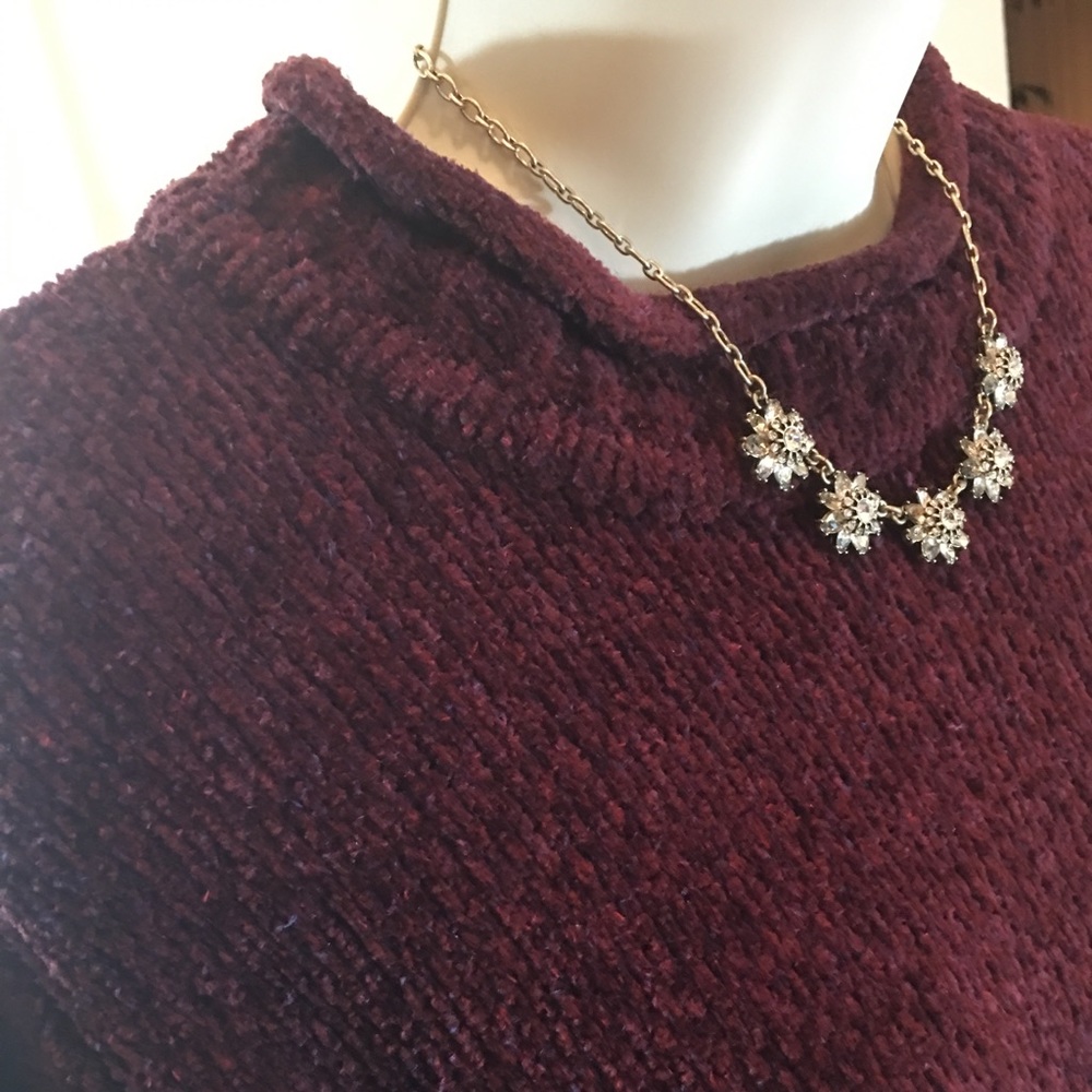 Thick Burgundy Sweater